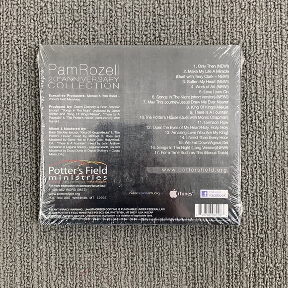 Pam Rozell 20th Anniversary Collection CD 2011 Digipak New sealed - Picture 4 of 7